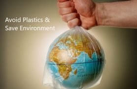avoid plastic and save environement